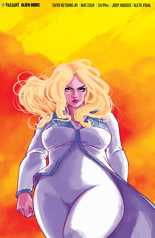 Faith Returns #1 (Of 2) Cover D Vidal Virgin