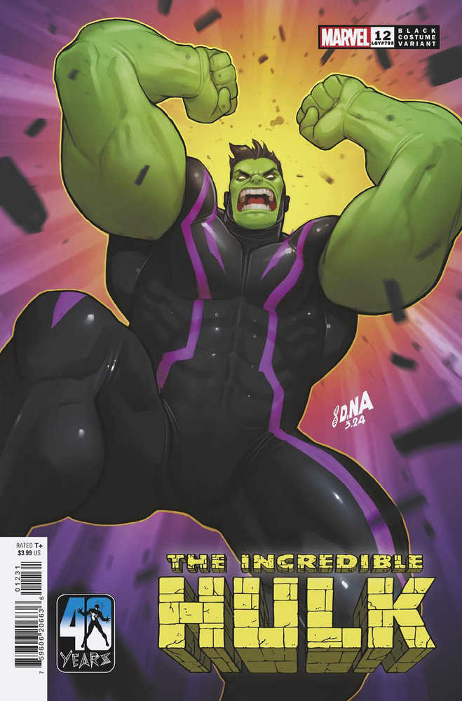 Incredible Hulk (2023) #12 David Nakayama Black Costume Variant