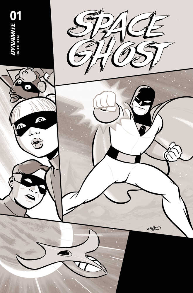 Space Ghost (2024) #1 Cover N (1:20) Cho Line Art Variant Edition