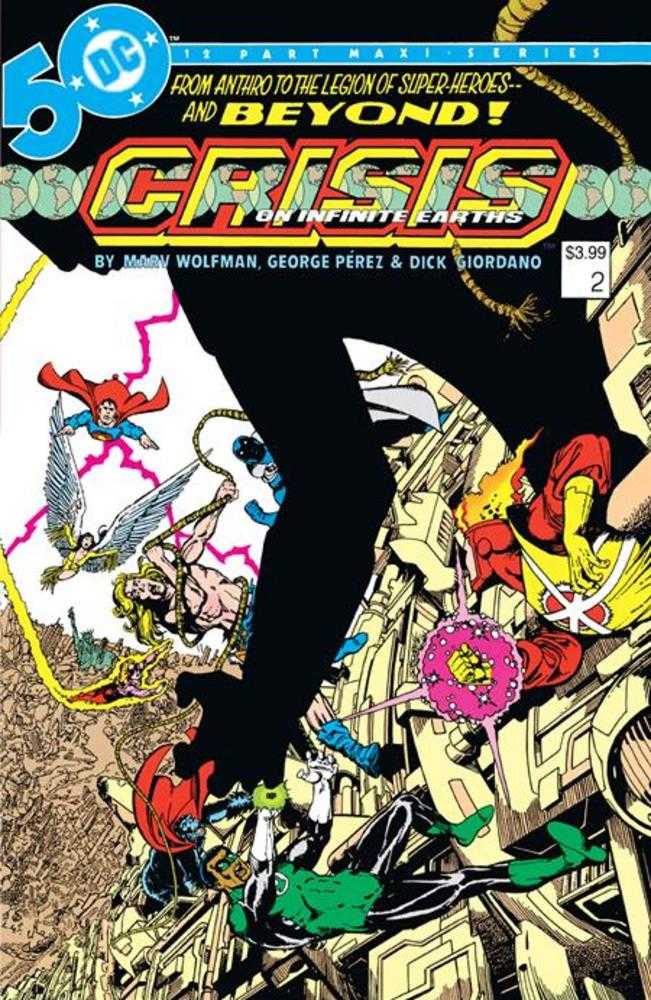 Crisis On Infinite Earths #2 (Of 12) Facsimile Edition Cover A George Perez (Subscription)
