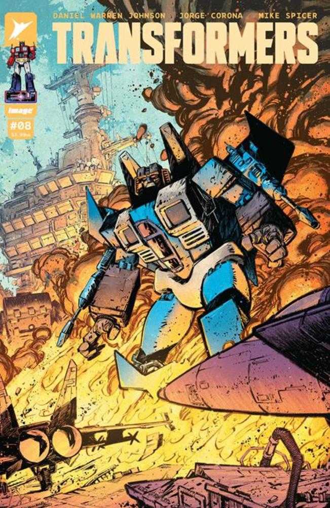 Transformers (2023) #8 Cover B Jorge Corona & Mike Spicer Variant