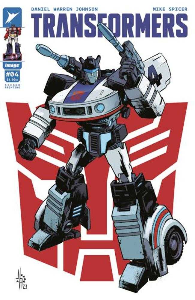 Transformers (2023) #4 Variant (2nd Print) Cover B Jason Howard Edition