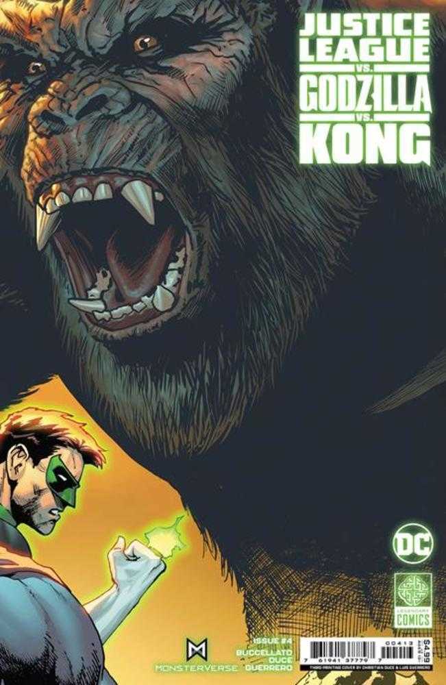 Justice League vs Godzilla vs Kong #4 Variant (Final Printing) (Subscription)