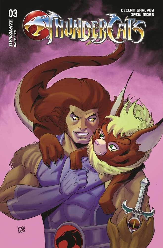 Thundercats (2024) #3 Cover W FOC Moss Snarf Original