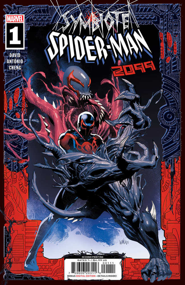 Symbiote Spider-Man 2099 #1 Variant (2nd Print) Leinil Yu Edition