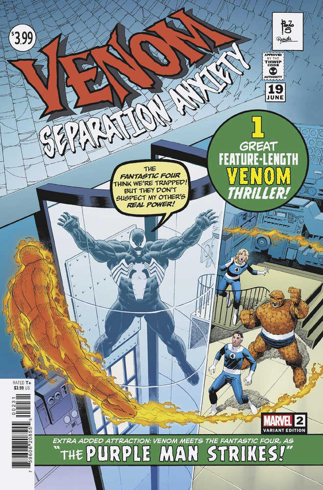 Venom Separation Anxiety #2 Paulo Siqueira Homage Variant