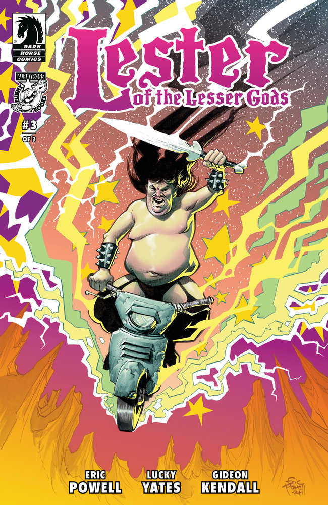 Lester Of Lesser Gods #3 Cover B Powell