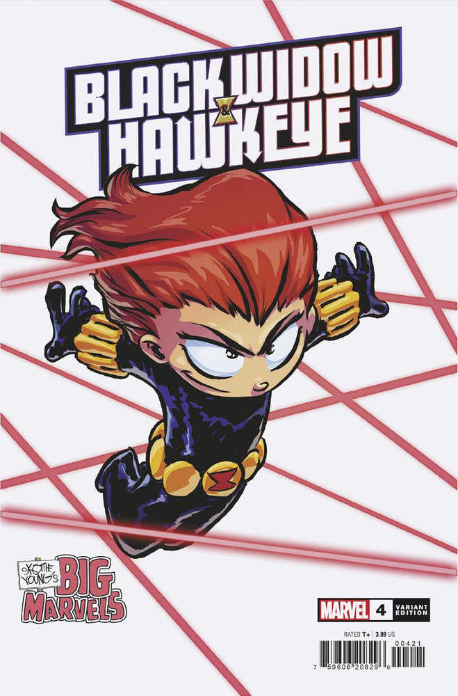 Black Widow & Hawkeye #4 Skottie Young's Big Marvel Variant