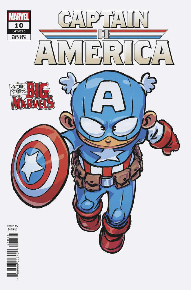 Captain America (2023) #10 Skottie Young's Big Marvel Variant