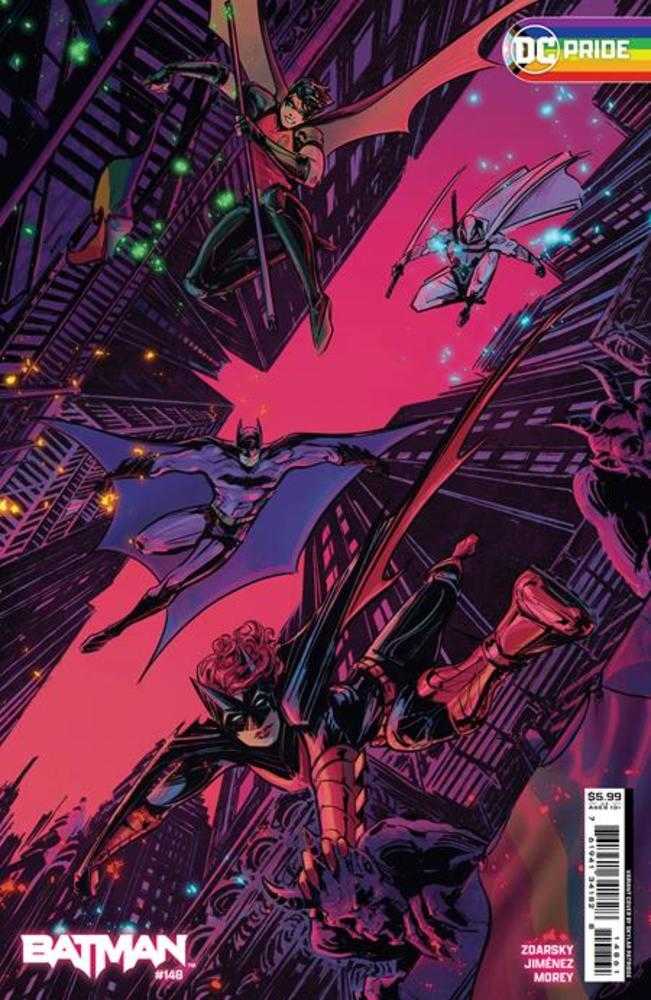 Batman (2016) #148 Cover D Skylar Patridge DC Pride 2024 Card Stock Variant