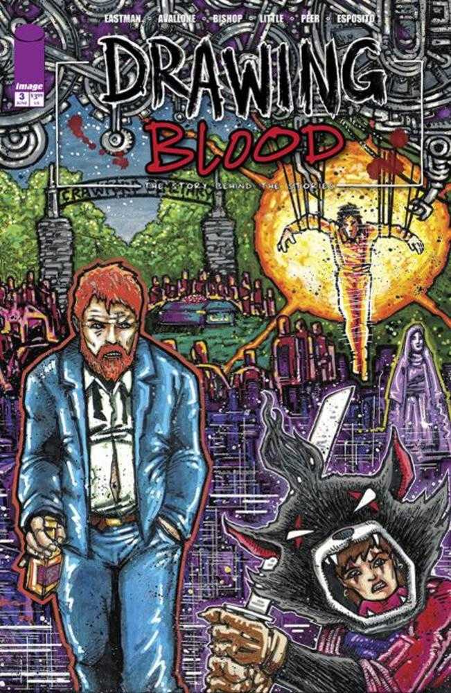 Drawing Blood #3 (Of 12) Cover A Kevin Eastman