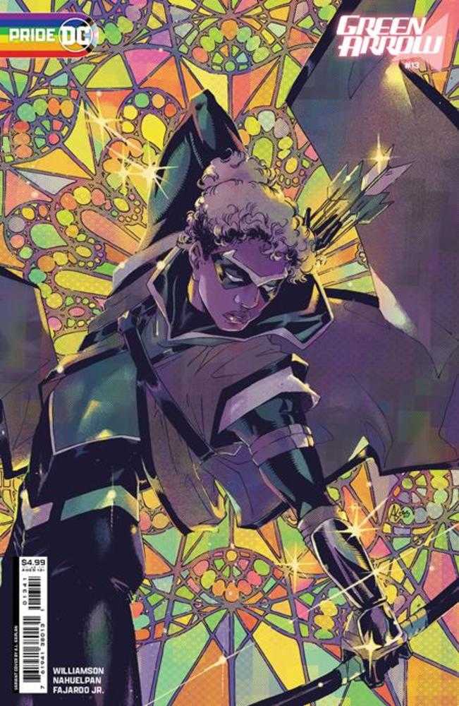 Green Arrow (2023) #13 Cover C Al Kaplan DC Pride 2024 Card Stock Variant (Absolute Power)