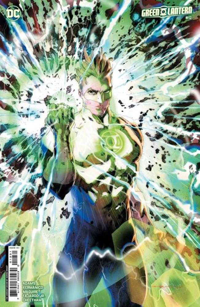 Green Lantern (2023) #12 Cover D (1:25) Keron Grant Card Stock Variant (House Of Brainiac)