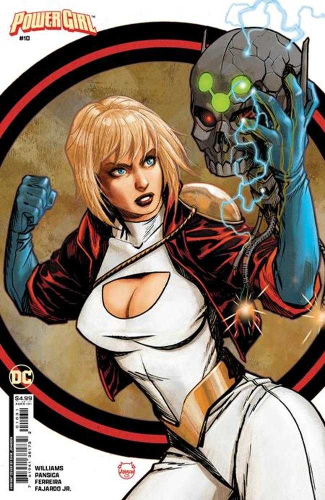 Power Girl (2023) #10 Cover C Dave Johnson Card Stock Variant (House Of Brainiac)