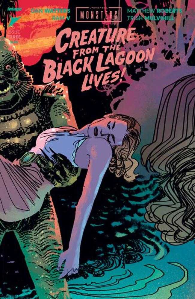Universal Monsters Creature From The Black Lagoon Lives #3 (Of 4) Cover C (1:10) Dani Connecting Variant