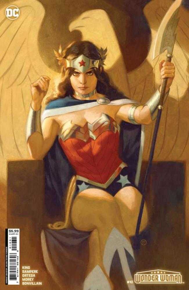 Wonder Woman (2023) #10 Cover B Julian Totino Tedesco Card Stock Variant