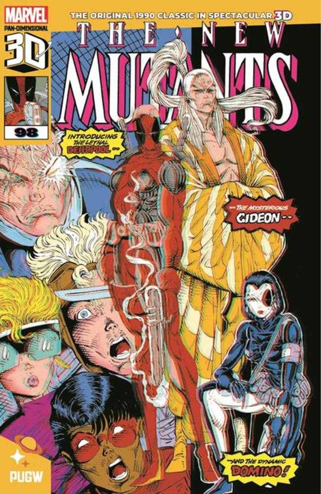 New Mutants (1983) #98 Pan Dimensional 3D Edition