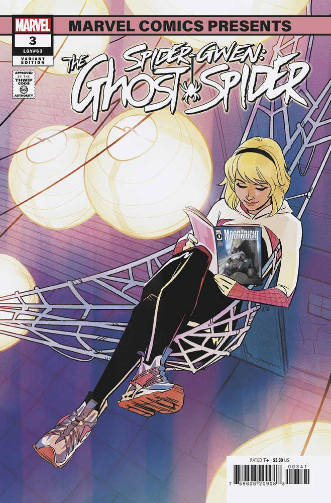 Spider-Gwen The Ghost-Spider (2024) #3 Annie Wu Marvel Comics Presents Variant [Weapon X-Traction]