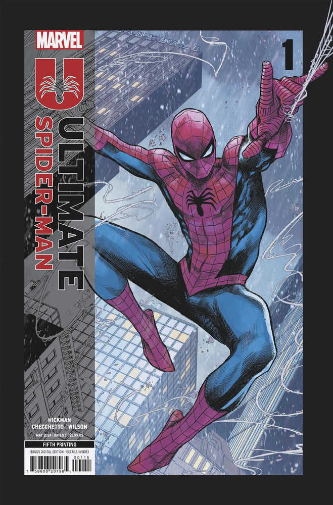 Ultimate Spider-Man (2024) #1 Variant (5th Print) Marco Checchetto Edition