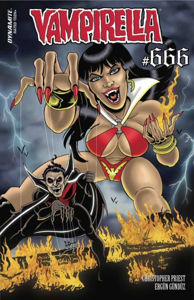 Vampirella #666 Cover U Ken Haeser Homage