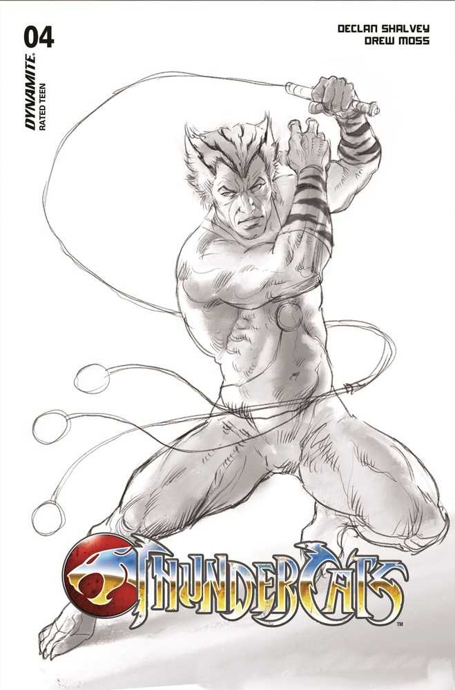 Thundercats (2024) #4 Cover Y (1:10) FOC Parrillo Line Art Variant Edition