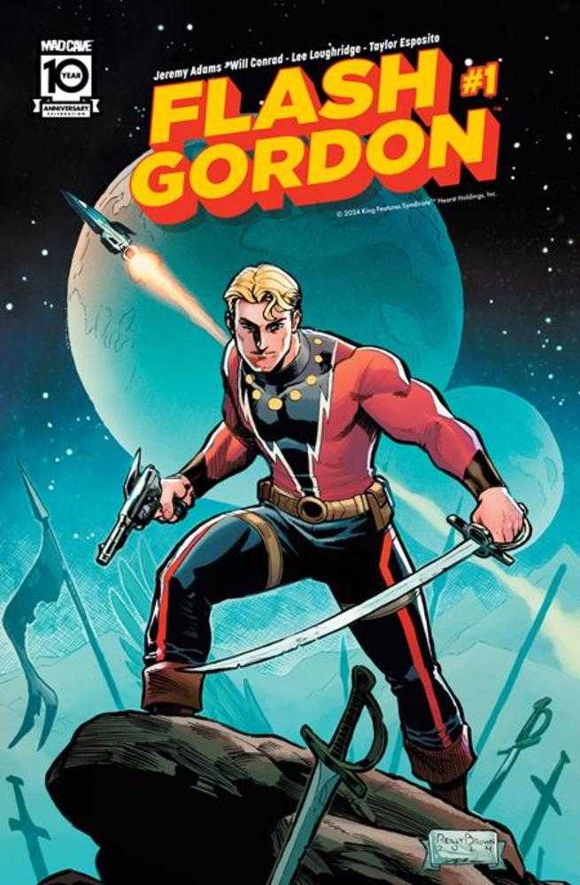 Flash Gordon (2024) #1 Cover C Reilly Brown Variant