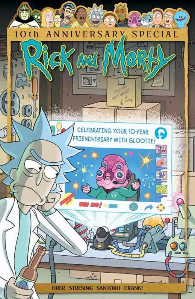 Rick And Morty 10th Anniversary Special #1 (One Shot) Cover B James Lloyd Variant