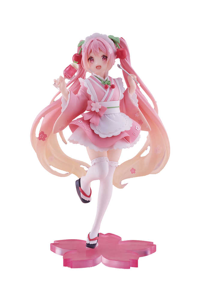 Sakura Miku Newley Written Japanese Cafe Figure