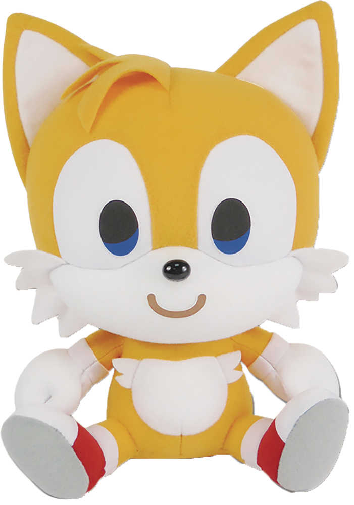 Sonic The Hedgehog Chibi Tails 7in Sitting Plush