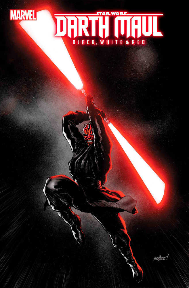 Star Wars: Darth Maul Black, White & Red #4 David Marquez Variant (1:25)