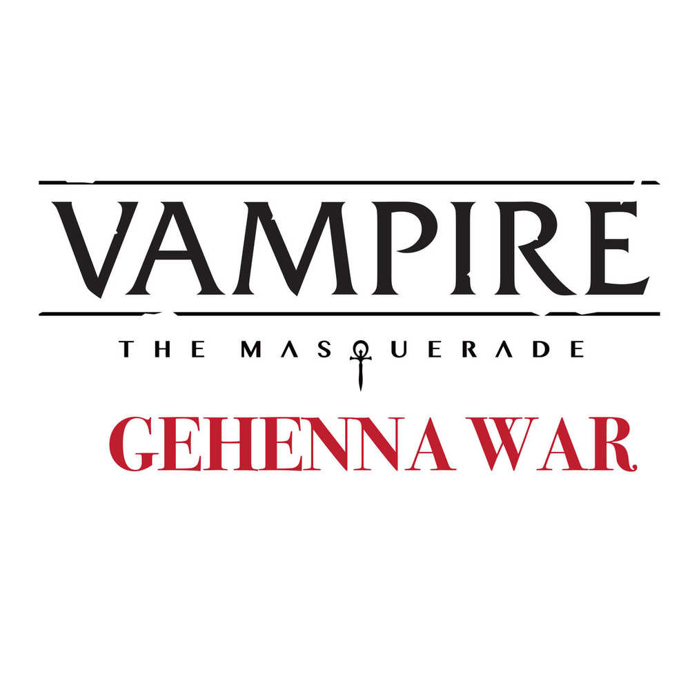 Vampire Masquerade Role Playing Game Gehenna War Hardcover
