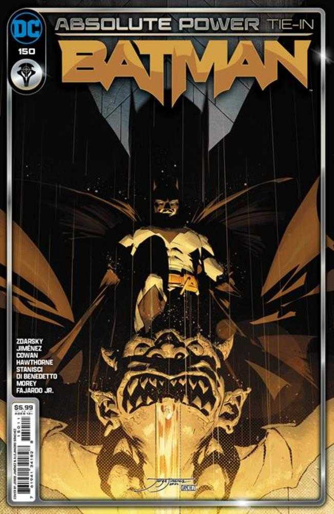 Batman (2016) #150 Cover A Jorge Jimenez (Absolute Power)
