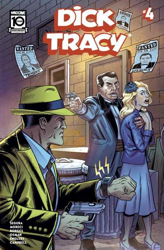 Dick Tracy (2024) #4 Cover B Brent Schoonover Connecting