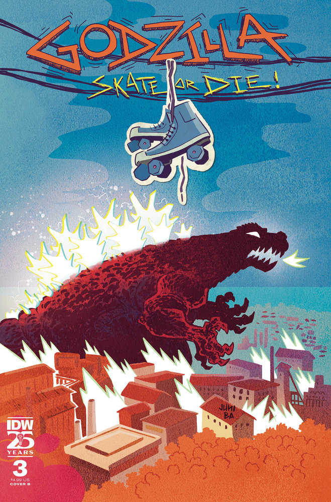 Godzilla Skate Or Die #3 Variant B (Ba)