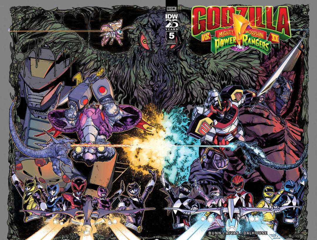 Godzilla vs The Mighty Morphin Power Rangers II #5 Cover B Sanchez