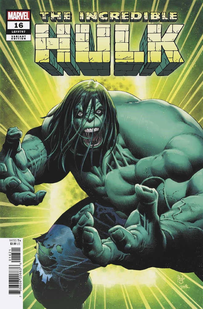 Incredible Hulk (2023) #16 Paulo Siqueira Variant