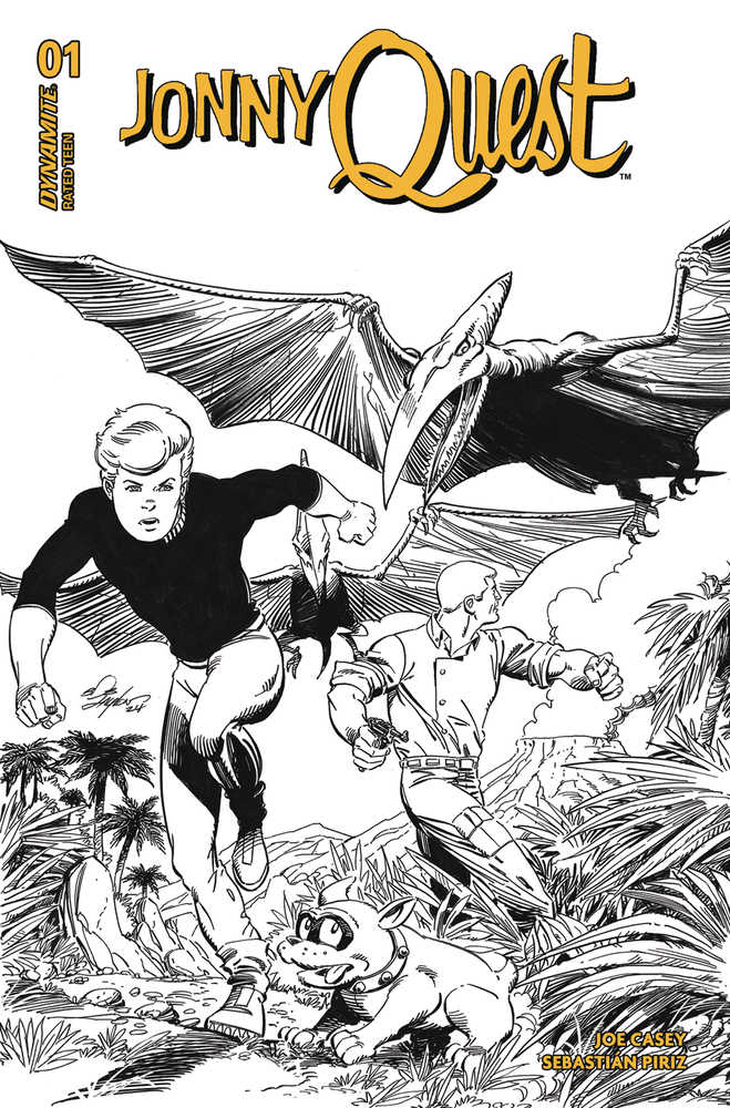 Jonny Quest (2024) #1 Cover N (1:10) Layton Line Art Variant Edition