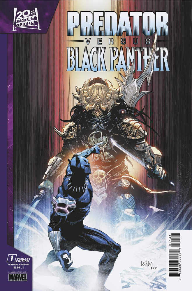 Predator vs Black Panther #1 Leinil Yu Variant