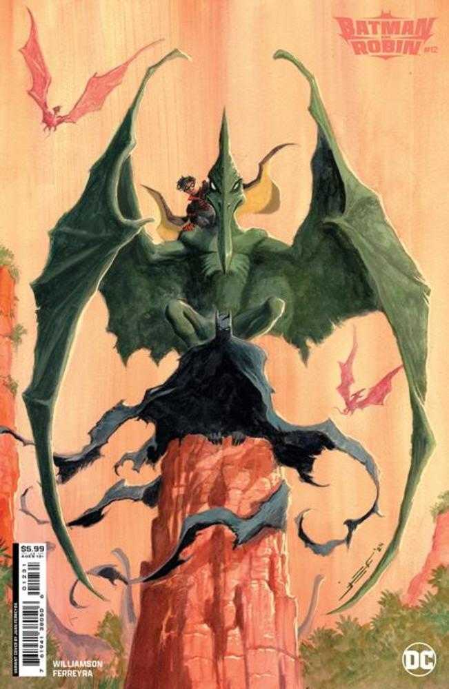 Batman And Robin (2023) #12 Cover B Juan Ferreyra Card Stock Variant