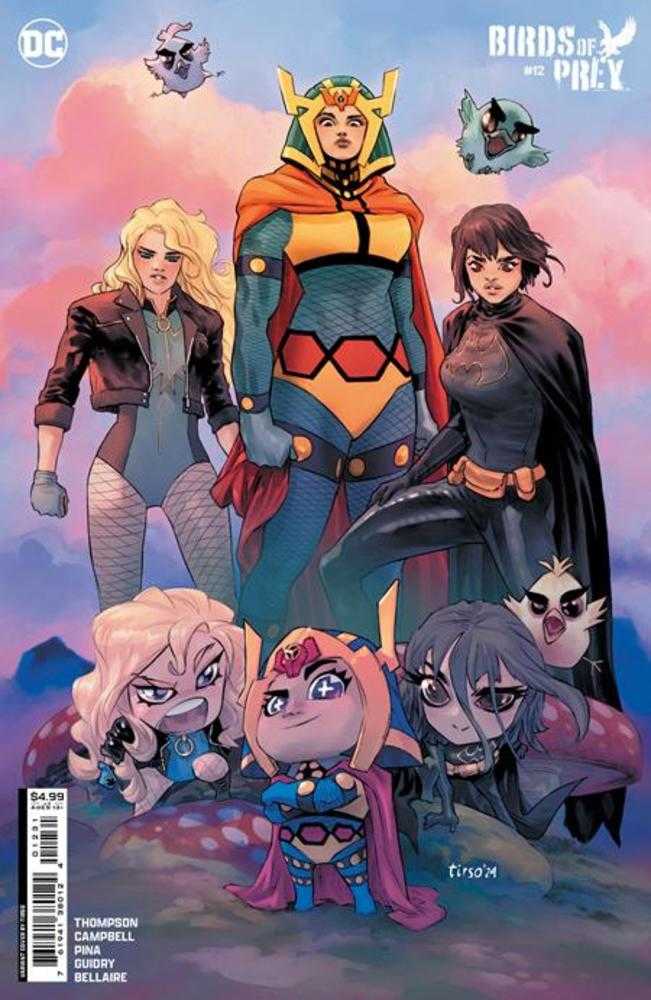 Birds Of Prey (2023) #12 Cover B Tirso Cons Card Stock Variant