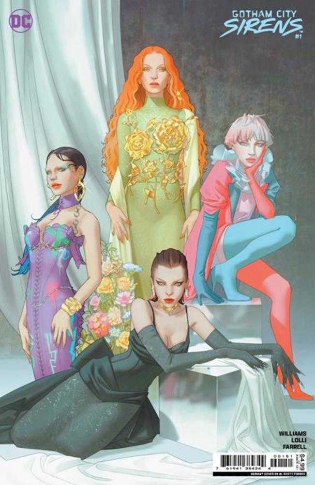 Gotham City Sirens (2024) #1 (Of 4) Cover B W Scott Forbes Card Stock Variant