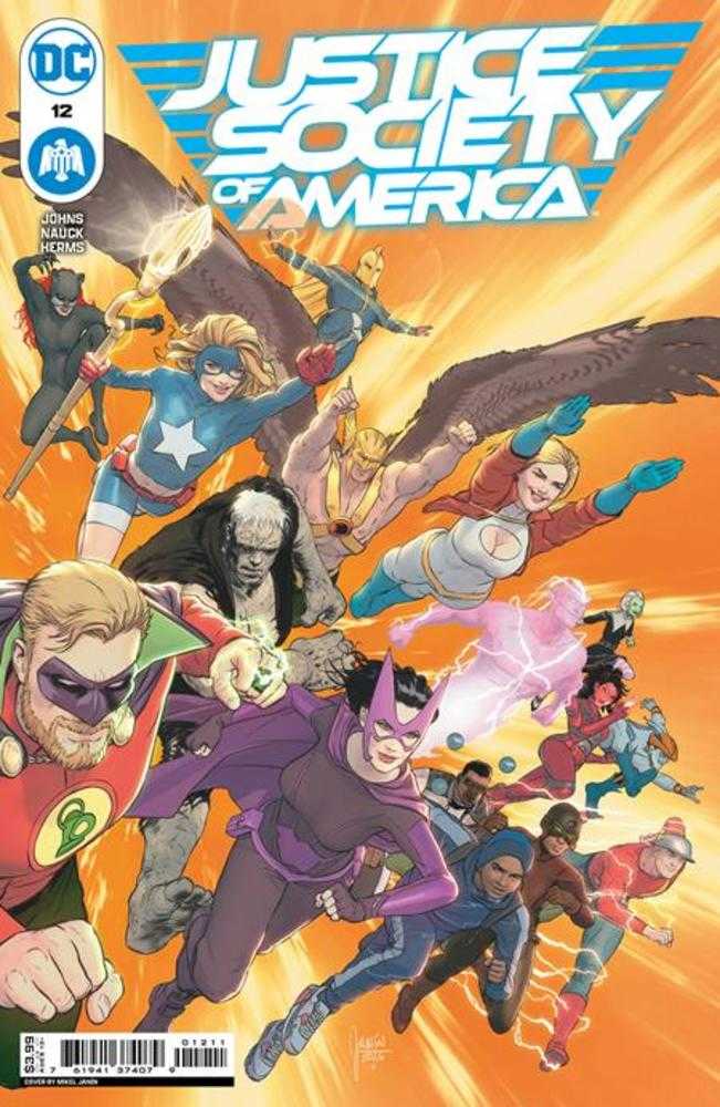 Justice Society Of America (2023) #12 (Of 12) Cover A Mikel Janin