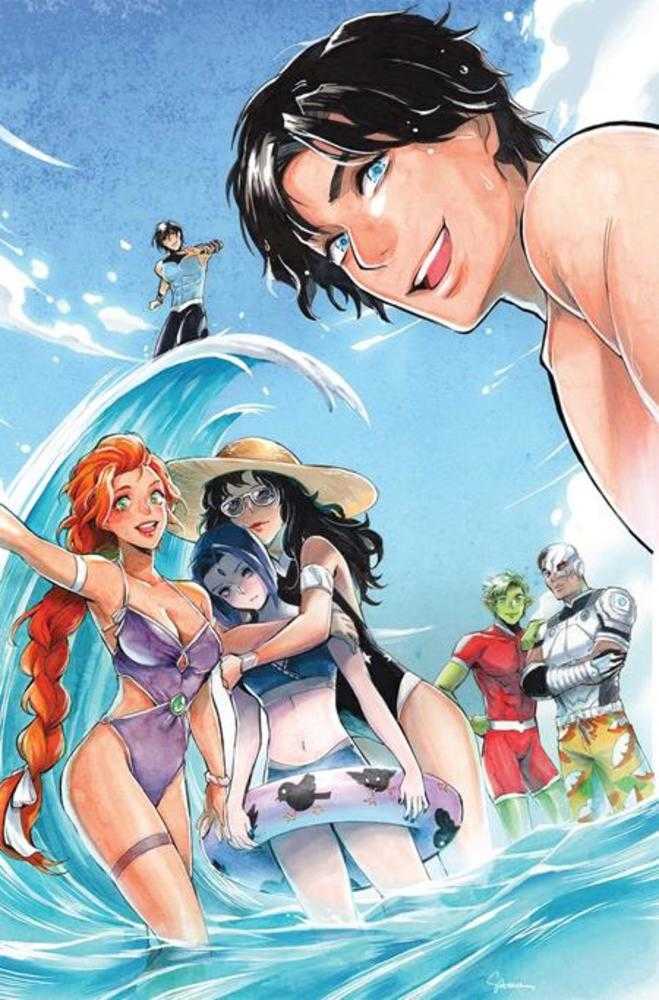 Titans (2023) #14 Cover E Saowee Swimsuit Card Stock Variant