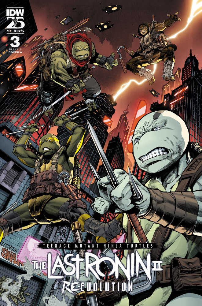 Teenage Mutant Ninja Turtles: The Last Ronin II - Re-Evolution #3 Cover A (Escorzas)