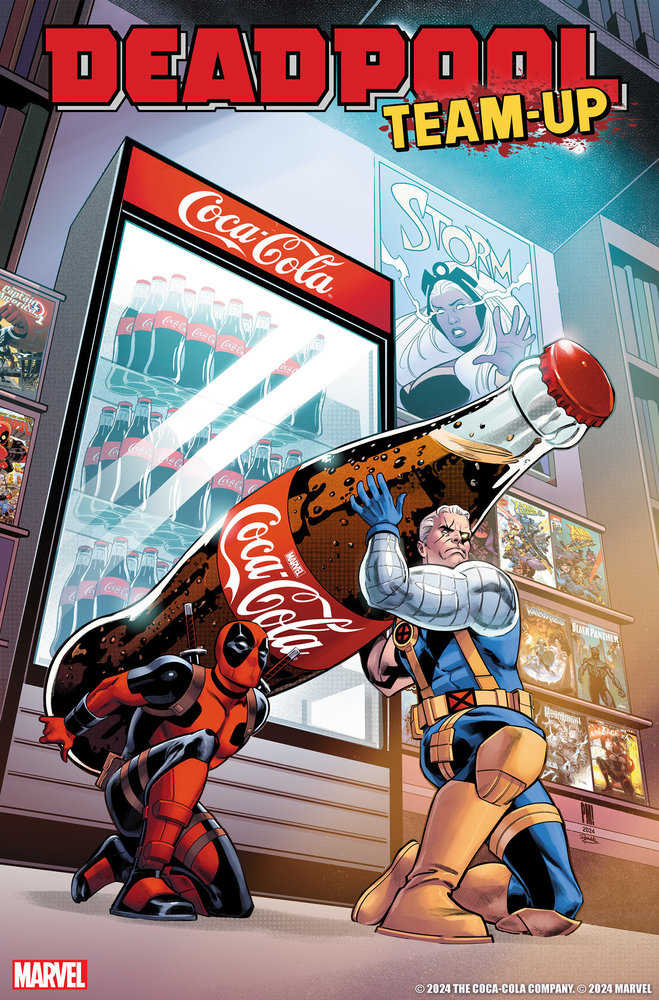 Deadpool Team-Up (2024) #1 Paco Medina Marvel & Coca-Cola Variant