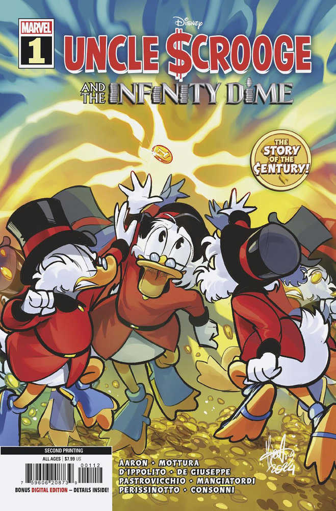 Uncle Scrooge And The Infinity Dime #1 Variant (2nd Print) Mirka Andolfo Edition