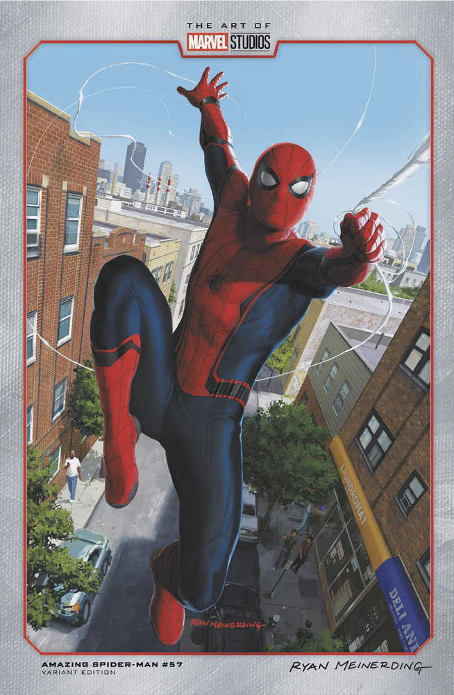 Amazing Spider-Man (2022) #57 Ryan Meinerding Marvel Studios Variant