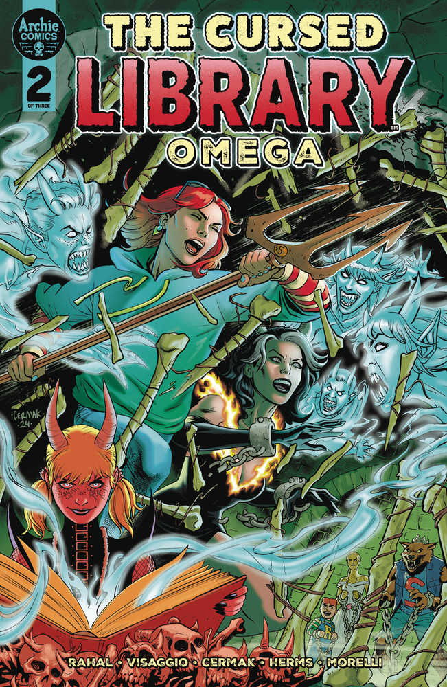 Cursed Library Omega (One Shot) Cover A Craig Cermak