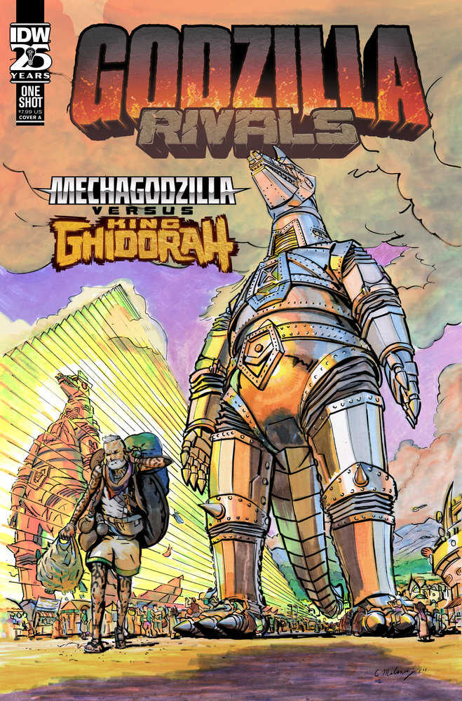 Godzilla Rivals Mechagodzilla vs King Ghidorah (One Shot) Cover A (Maloney)