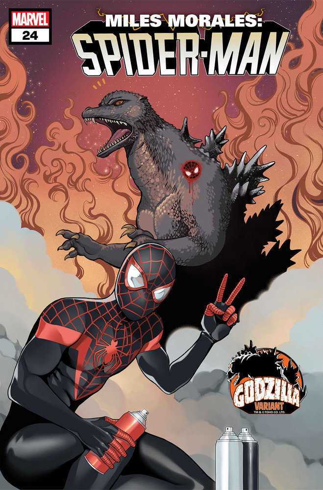 Miles Morales Spider-Man (2023) #24 Romy Jones Godzilla Variant